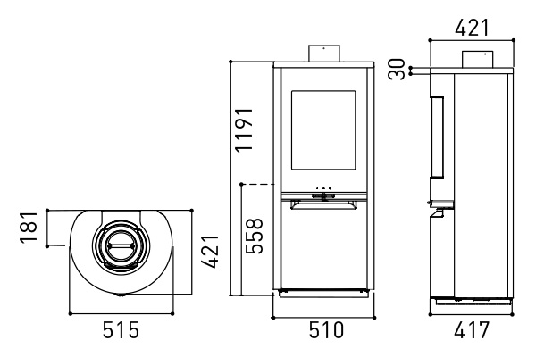 ヒタ スクルド 寸法図