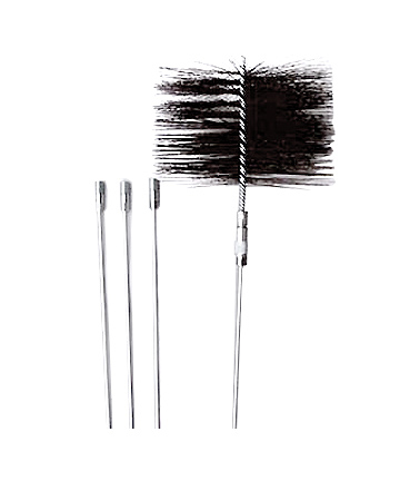 軽井沢暖炉 煙突掃除ブラシセット 平屋用 1本プラス φ200mm