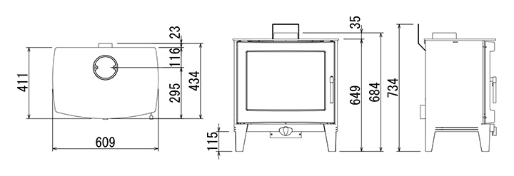 ストバックス フューチュラ 8 寸法図