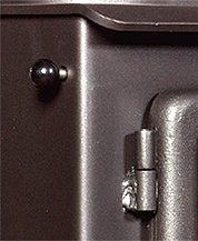 2次燃焼給気レバー