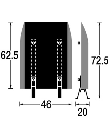 ウォールヒートシールド ネイル（S）542038S