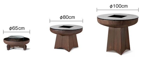 ヤグーナ ファイヤーボウル φ80